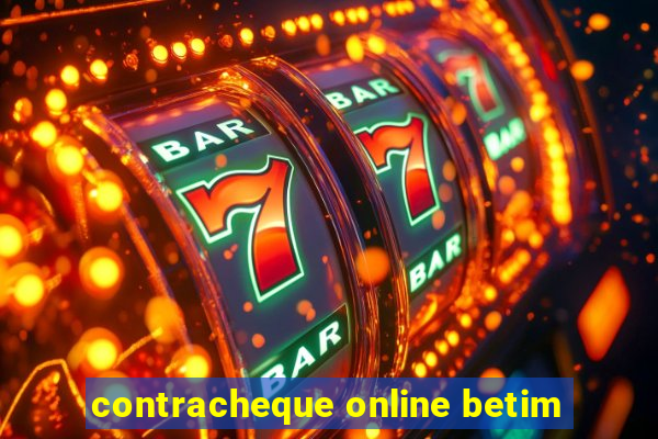 contracheque online betim